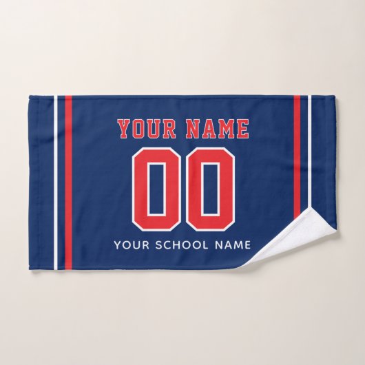 Softbal Jersey Aangepast Rugnummer & Naam, Team Ca Handdoek (Handdoek)