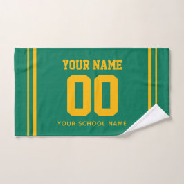 Softbal Jersey Aangepast Rugnummer & Naam, Team Ca Handdoek
