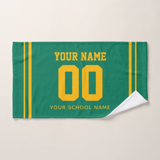 Softbal Jersey Aangepast Rugnummer & Naam, Team Ca Handdoek (Handdoek)