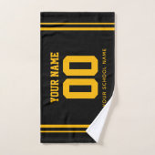 Softbal Jersey Aangepast Rugnummer & Naam, Team Ca Handdoek (Handdoek)