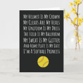 Softbal Kaarten Sporten Slagman Trending Atletisch (Gele Bloem)