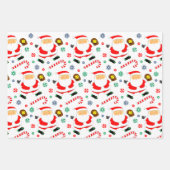 Softbal Kerstcadeau Inpakpapier Vel (Voorkant)