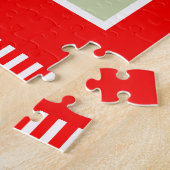 Softbal Kerstmis Legpuzzel (Zijkant)