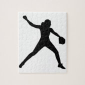 Softbal Legpuzzel (Verticaal)