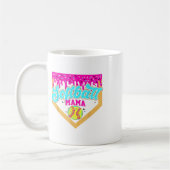 Softbal Mama Drip Ice Cream Dripping Game Day Sof Koffiemok (Links)