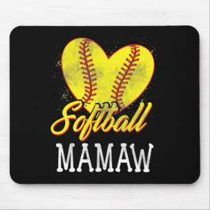 Softbal Mamaw Softbal Speler Muismat