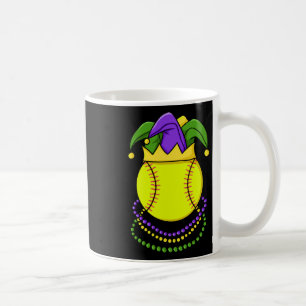 Softbal Mardi Gras Carnaval Themagolftoernooi Koffiemok