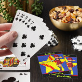 Softbal Meisjes Ster Batter Swing Gepersonaliseerd Pokerkaarten (Insitu)