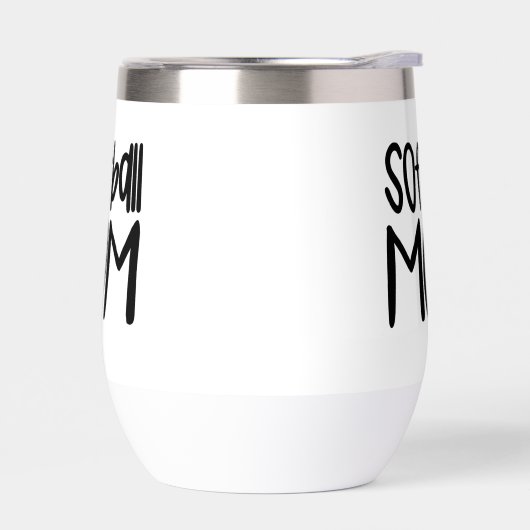 Softbal Mom Wijnzijlijn Tailgate (Links)