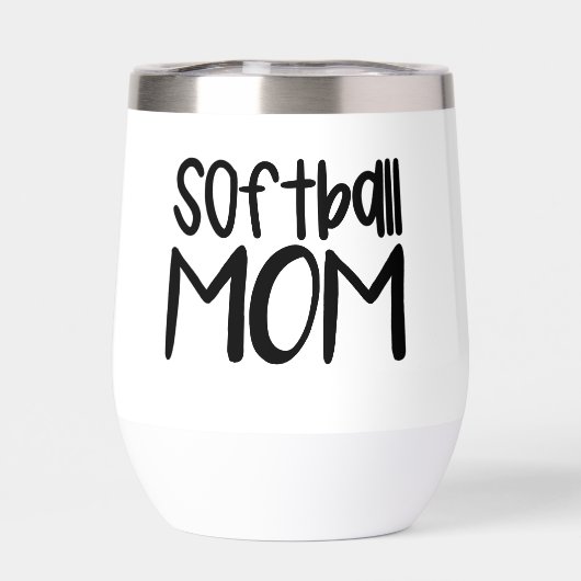 Softbal Mom Wijnzijlijn Tailgate (Achterkant)
