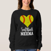 Softbal Neena Softbal Hart Oma Neena Trui (Voorkant)