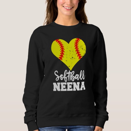 Softbal Neena Softbal Hart Oma Neena Trui (Voorkant)
