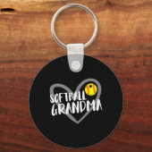 Softbal oma _4 sleutelhanger (Voorkant)