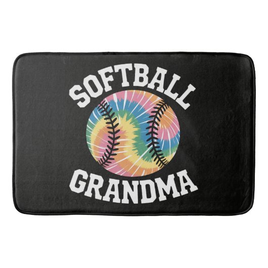 Softbal oma badmat (Voorkant)