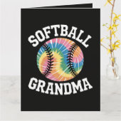 Softbal oma kaart (Gele Bloem)