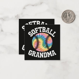 Softbal oma notitiekaartje
