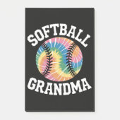 Softbal oma post-it® notes (Voorkant)