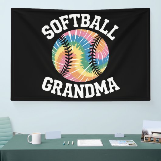 Softbal oma spandoek (Beurs)