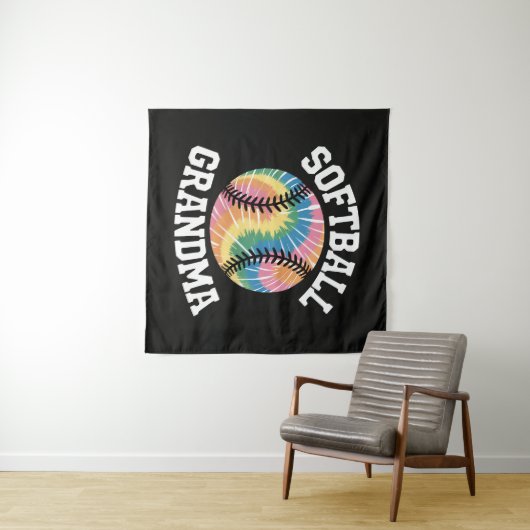 Softbal oma wandkleed (In Situ (horizontaal))