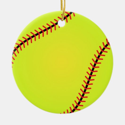 Softbal Ornament - SRF (Voorkant)
