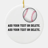 Softbal Ornament - SRF (Achterkant)