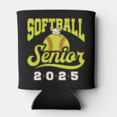 Softbal Senior Klasse van 2025 Blikjeskoeler (Achterkant)