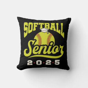 Softbal Senior Klasse van 2025 Kussen