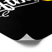 Softbal Shirt Cadeau Poster (Hoek)