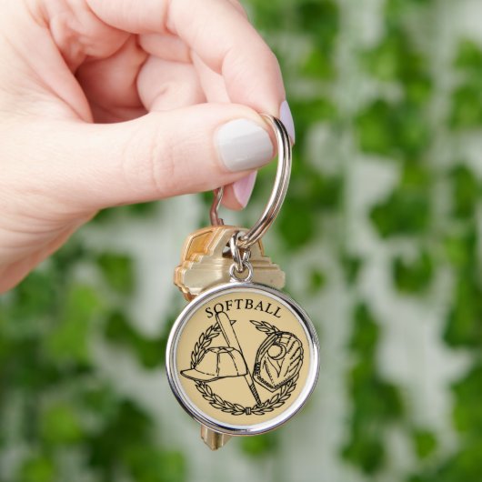 Softbal Sleutelhanger (Hand)