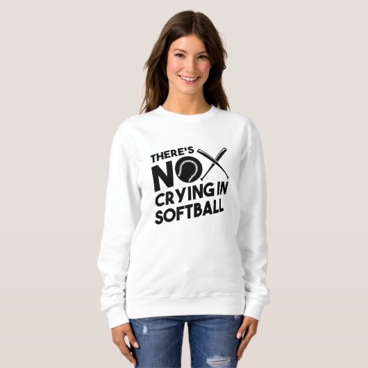 Softbal Softbalracket Trui (Voorkant volledig)