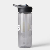 Softbal speler naam jersey nummer waterfles (Rechts)