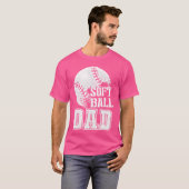 Softbal Speler Vaderdag vriend T-shirt (Voorkant volledig)