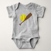 Softbal Sport Romper (Voorkant)