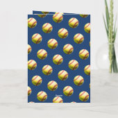 Softbal Sportsfoto Coach Bedankkaart (Achterkant)