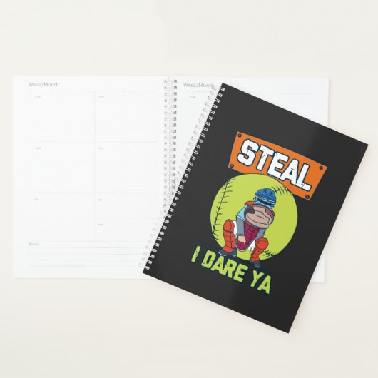 Softbal - Steel Ik Daag Je Uit Planner (Display)