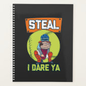 Softbal - Steel Ik Daag Je Uit Planner (Voorkant)