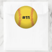 Softbal sticker (Tas)