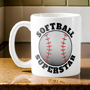 Softbal Superstar Sport Koffiemok