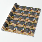 Softbal Superster: Het grote spel van de cavia, Cadeaupapier (Uitgerold)