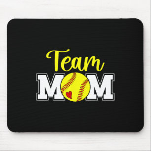 Softbal Team Moeder Waardering Softbal Team Mama  Muismat