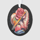 Softbal Zomer Ornament (voorkant)