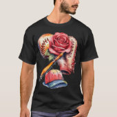 Softbal Zomer T-shirt (Voorkant)