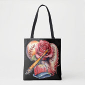 Softbal Zomer Tote Bag (Voorkant)