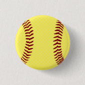 softbalknoop ronde button 3,2 cm (Voorkant)