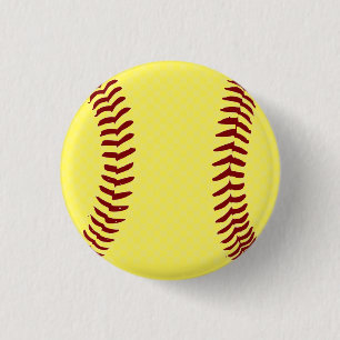 softbalknoop ronde button 3,2 cm