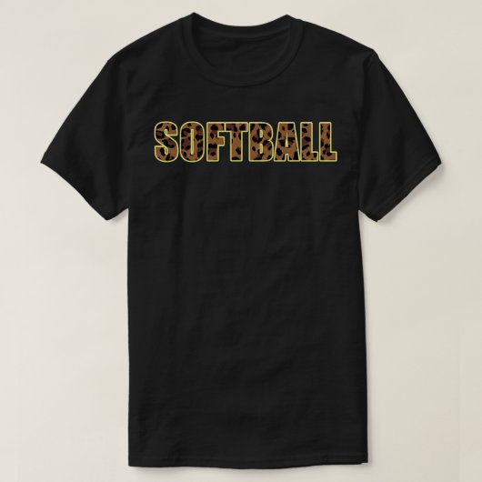 Softball 2 t-shirt (Design voorkant)