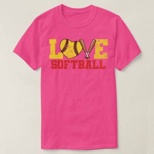 Softball 5 t-shirt (Design voorkant)