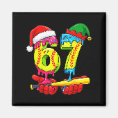 Softball 67 Ice Cream Drip Six Seven Boys Funny Ch Magneet (Voorkant)