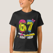 Softball 67 Ice Cream Drip Six Seven Boys Funny Me T-shirt (Voorkant)