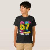 Softball 67 Ice Cream Drip Six Seven Boys Funny Me T-shirt (Voorkant volledig)